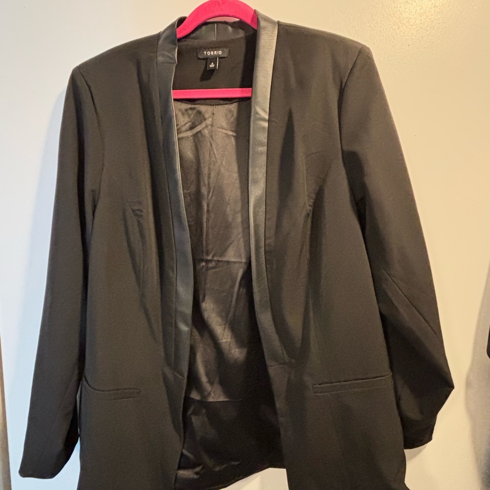 Torrid Classic Black Blazer